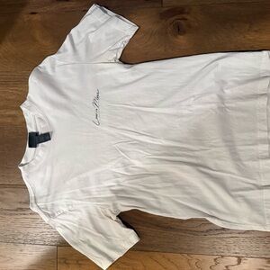 H&M White Crewneck T-Shirt
